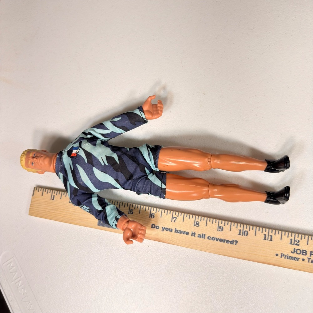 Vintage GI Joe Wet Suit Scuba Diver Action Figure Hasbro 1996 12 Inch Blonde - Picture 9 of 9